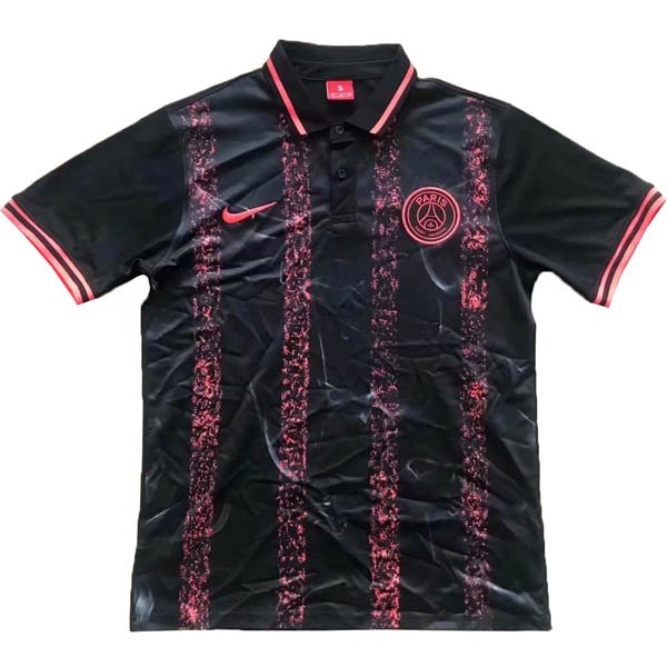 Polo Paris Saint Germain 2019 2020 Negro Rosa